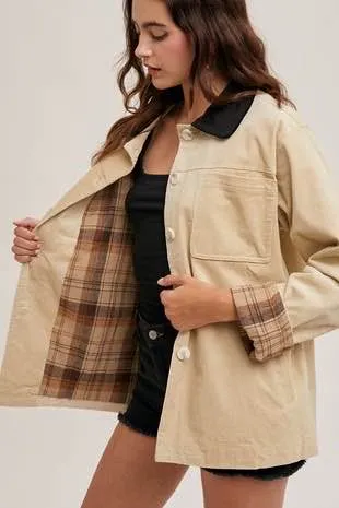 Alexie Button Down Coat