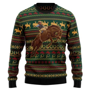 Amazing Cowboy Ugly Christmas Sweater, Perfect Shirt for Cowboy Christmas