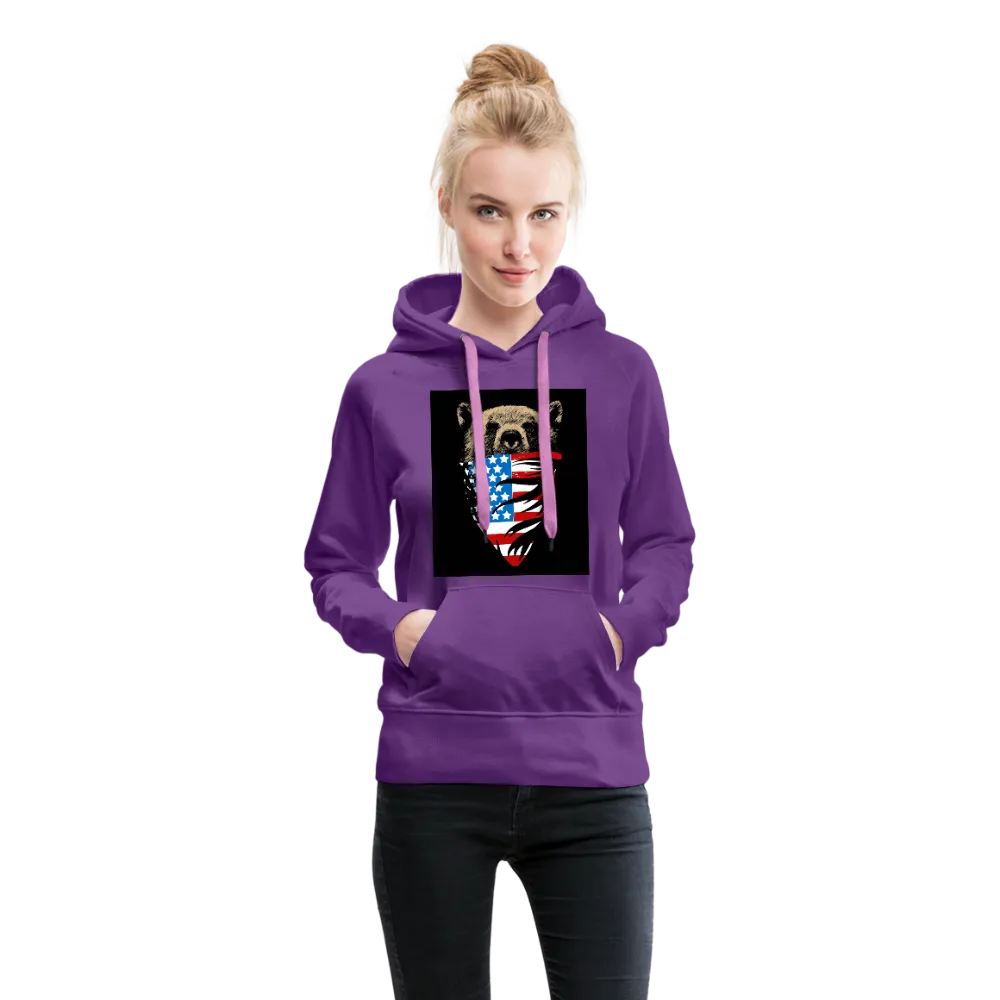 American Bear Women’s Premium Hoodie