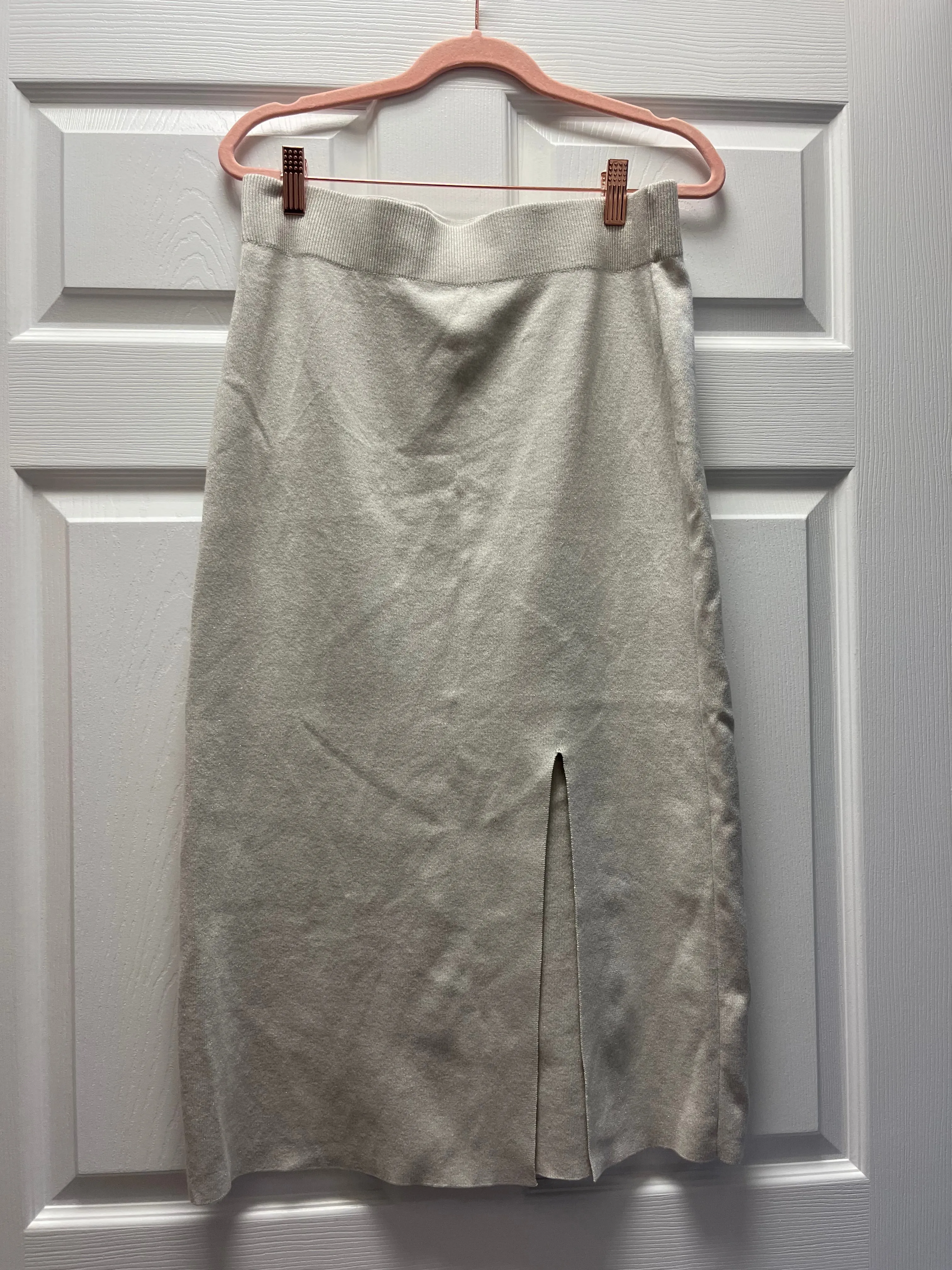 Banana Republic Knit Shimmer Skirt Sz M