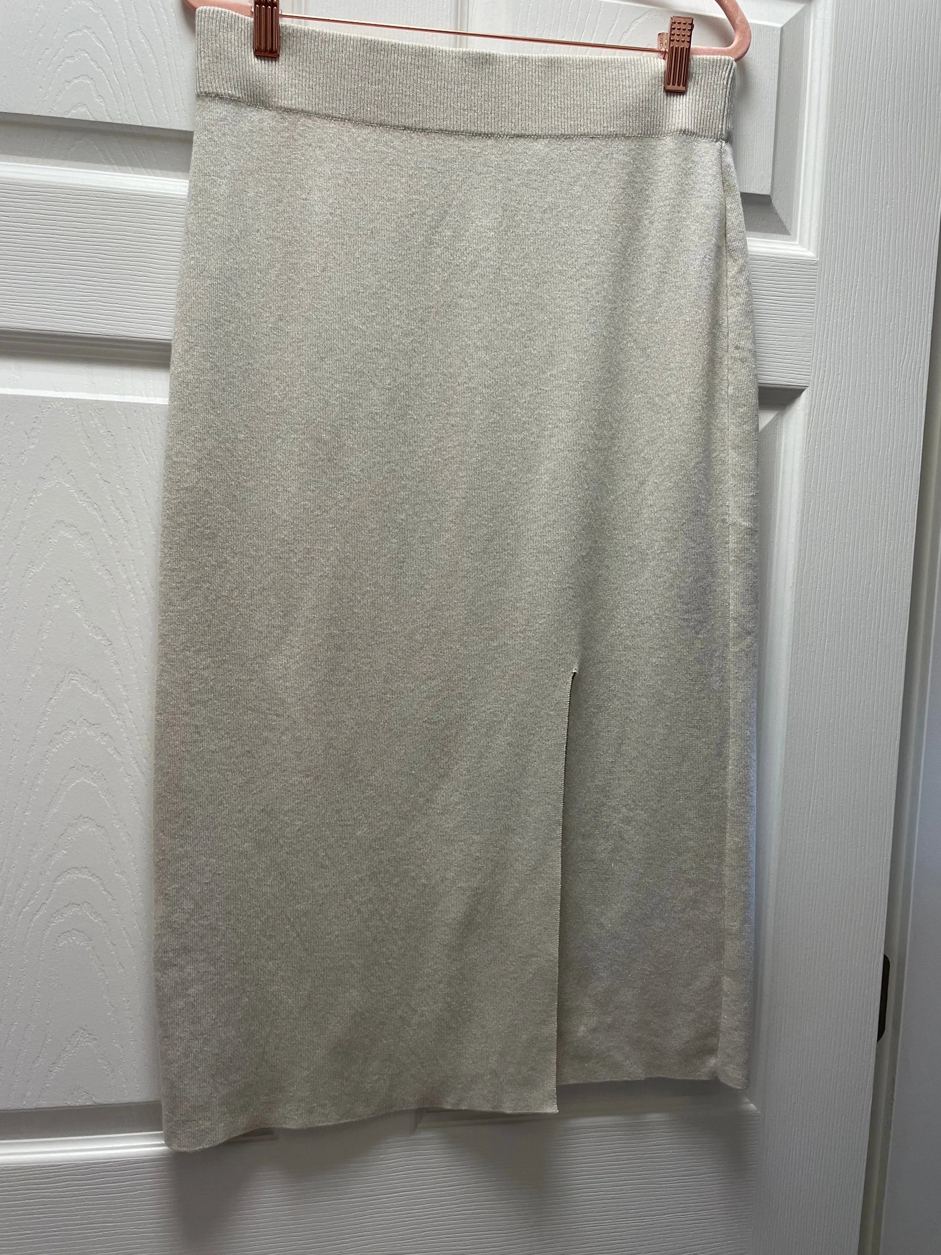 Banana Republic Knit Shimmer Skirt Sz M