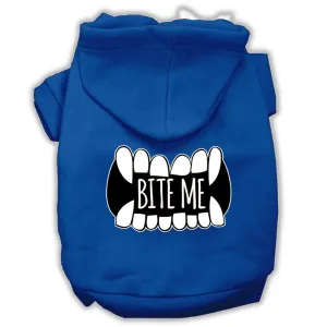 Bite Me Screenprint Dog Hoodie Blue Xxl (18)