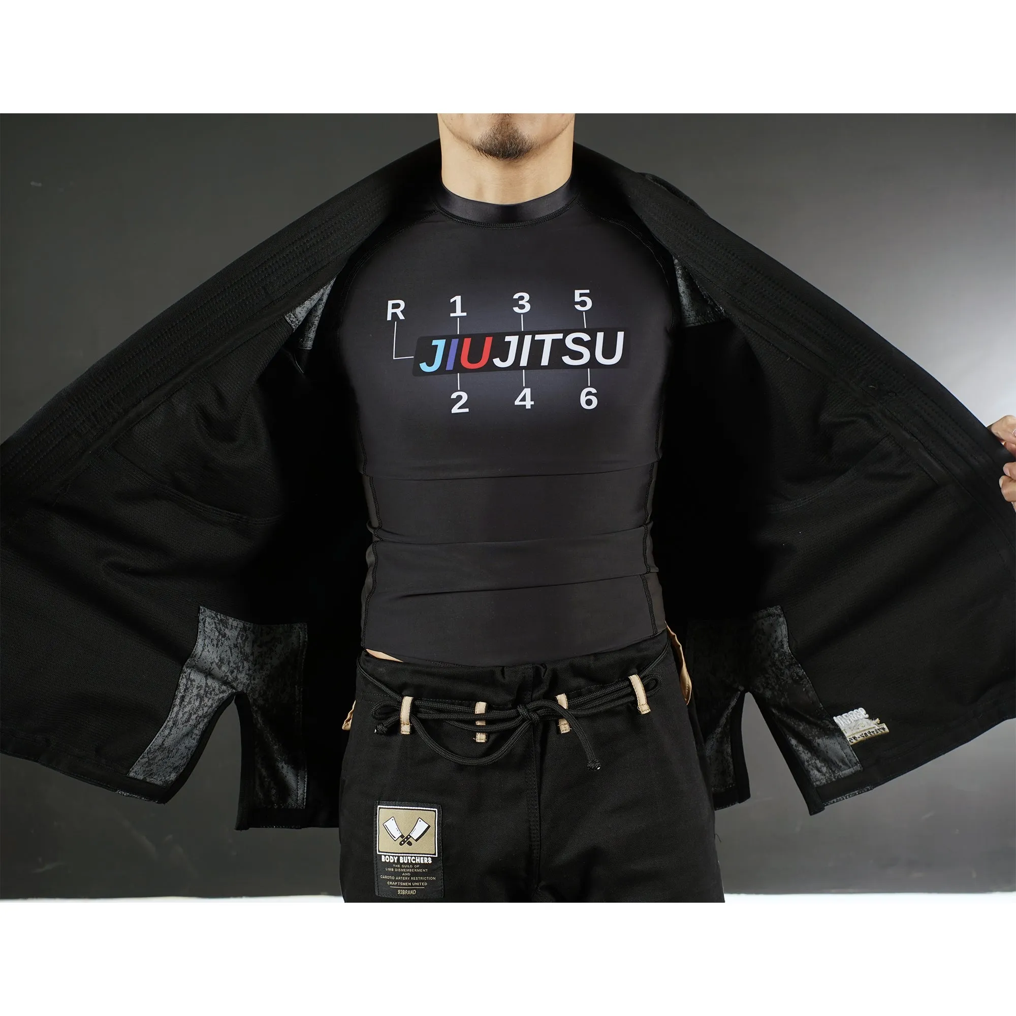 BODY BUTCHERS Women's Jiu Jitsu Gi - Black