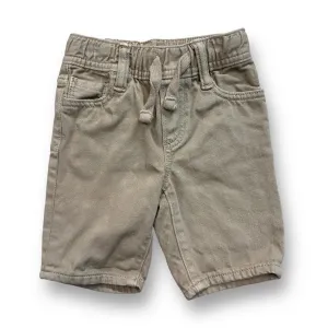 Boys Gap Size 18-24 Months Beige Denim Elastic Waist Shorts