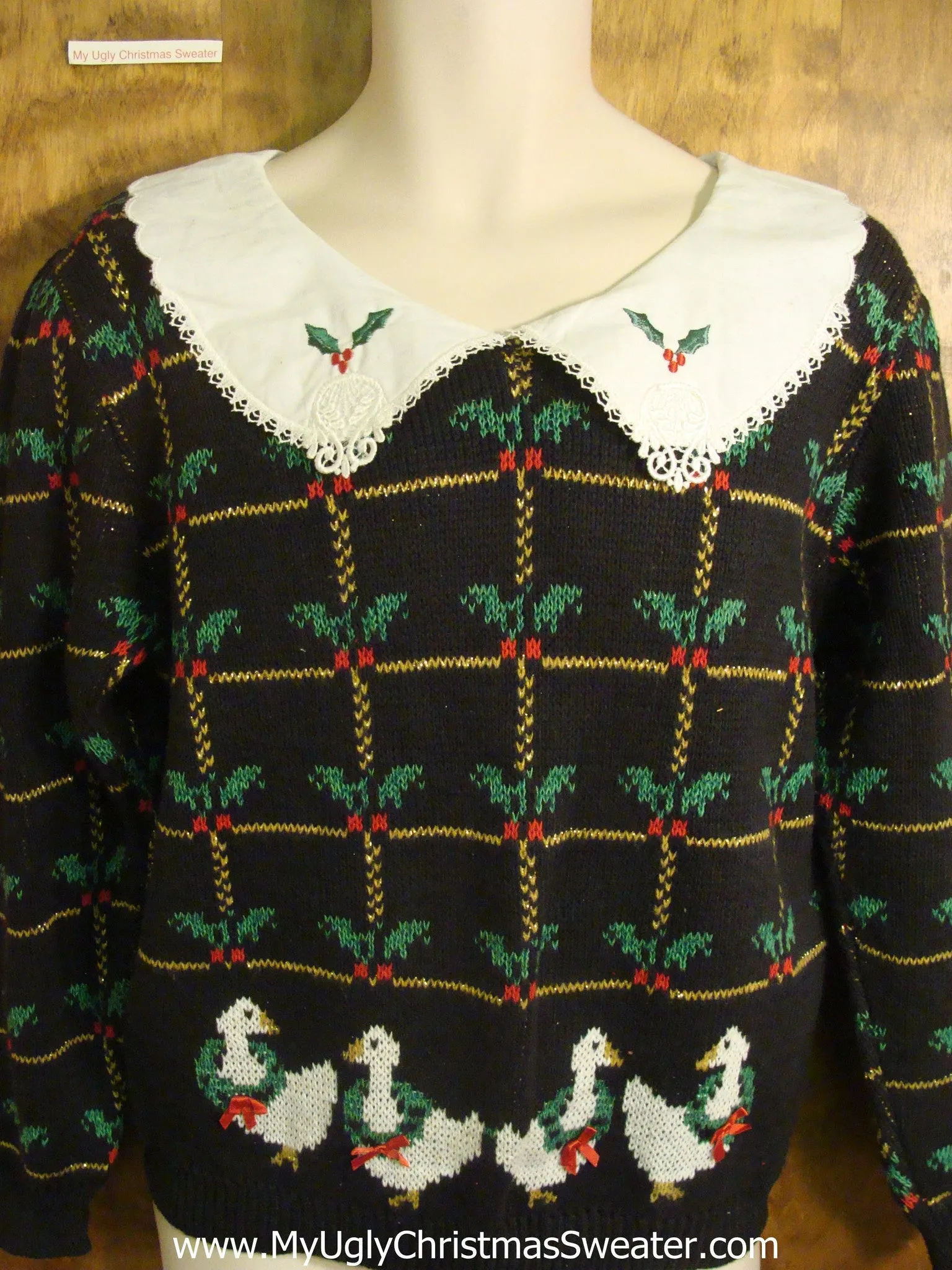 Christmas Geese Bad Christmas Sweater