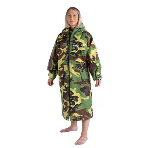 Dryrobe® Advanced Long Sleeve Changing Robe - Camouflage/Grey