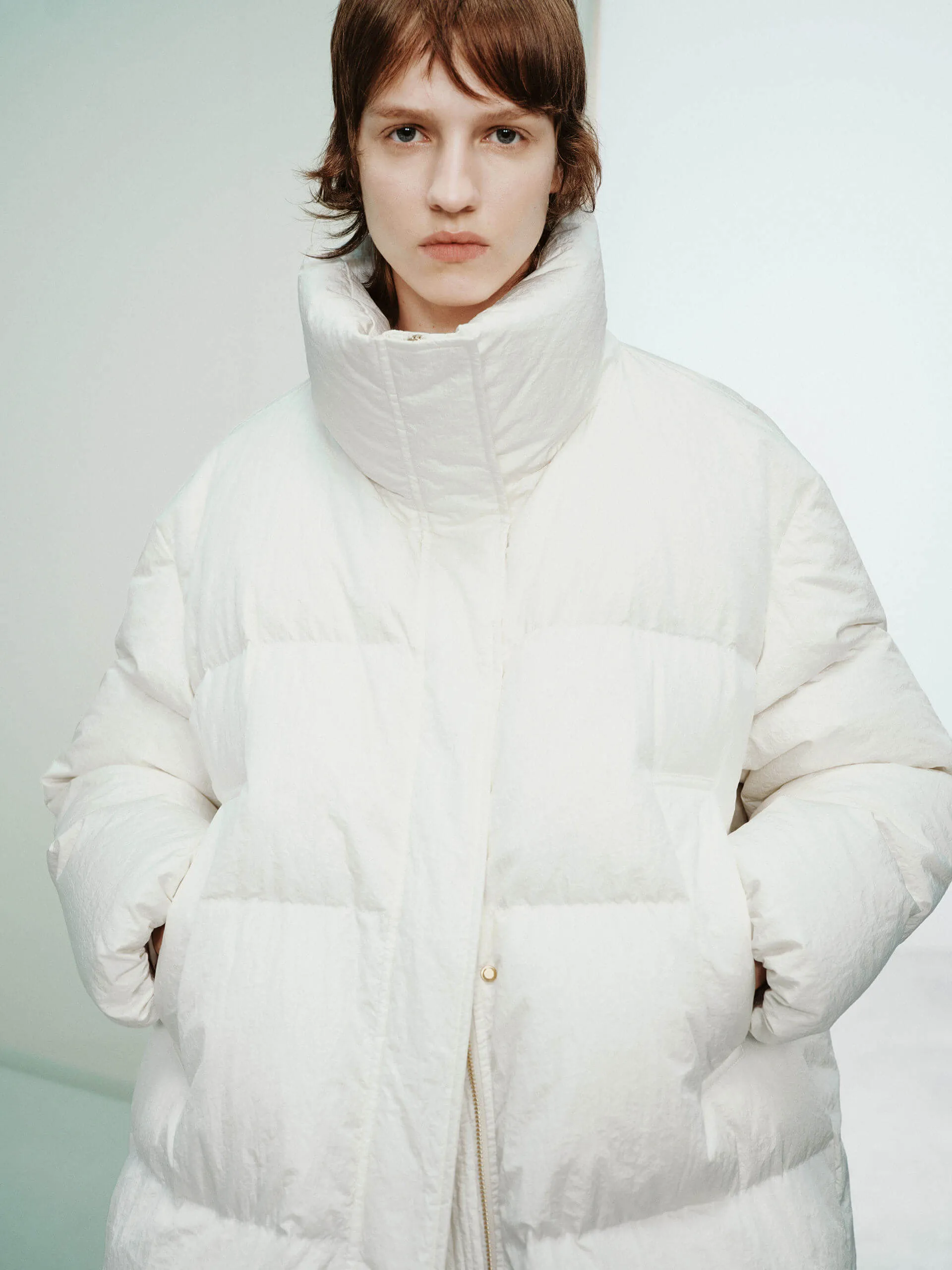 Funnel Neck Down Jacket