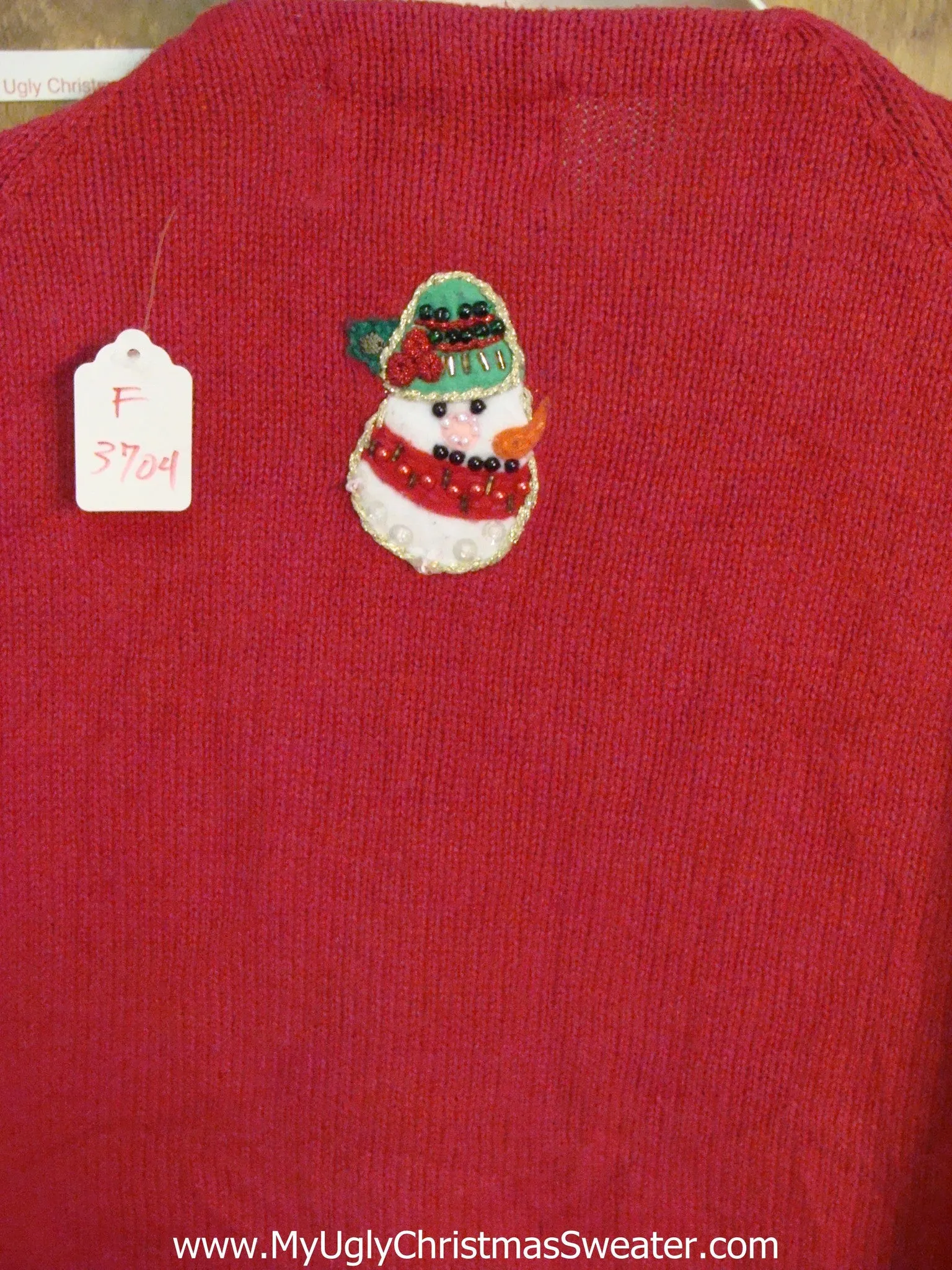 Glitter Garland Themed Ugly Christmas Jumper