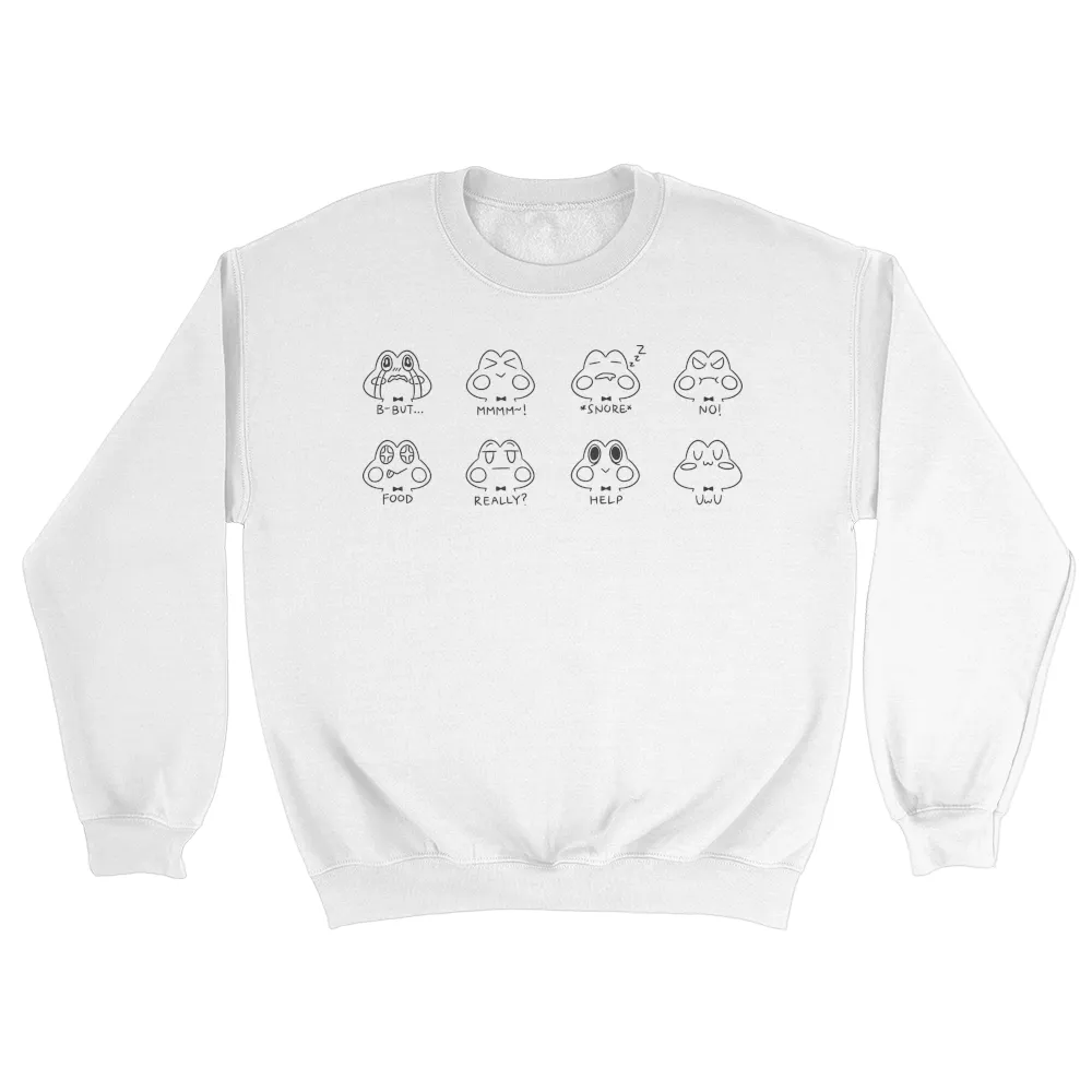 Kero Faces Crewneck Sweater