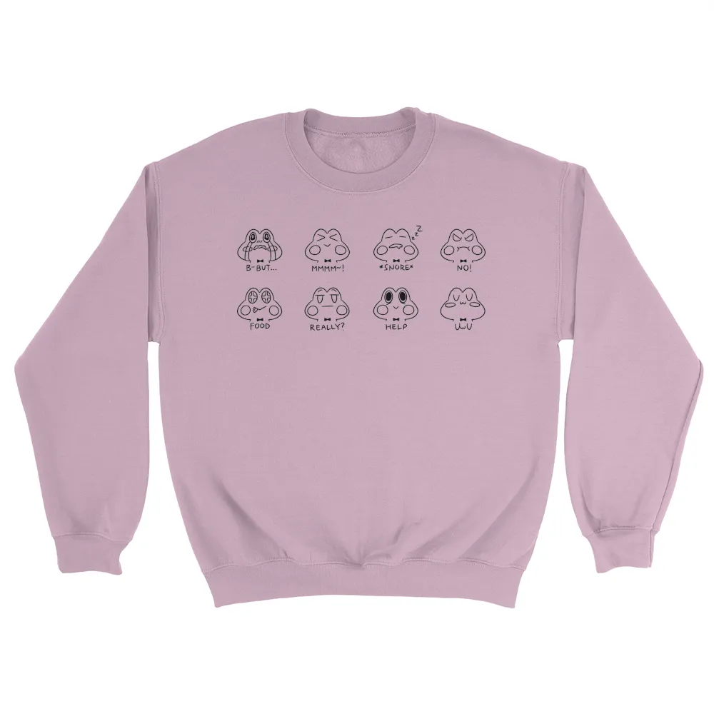 Kero Faces Crewneck Sweater