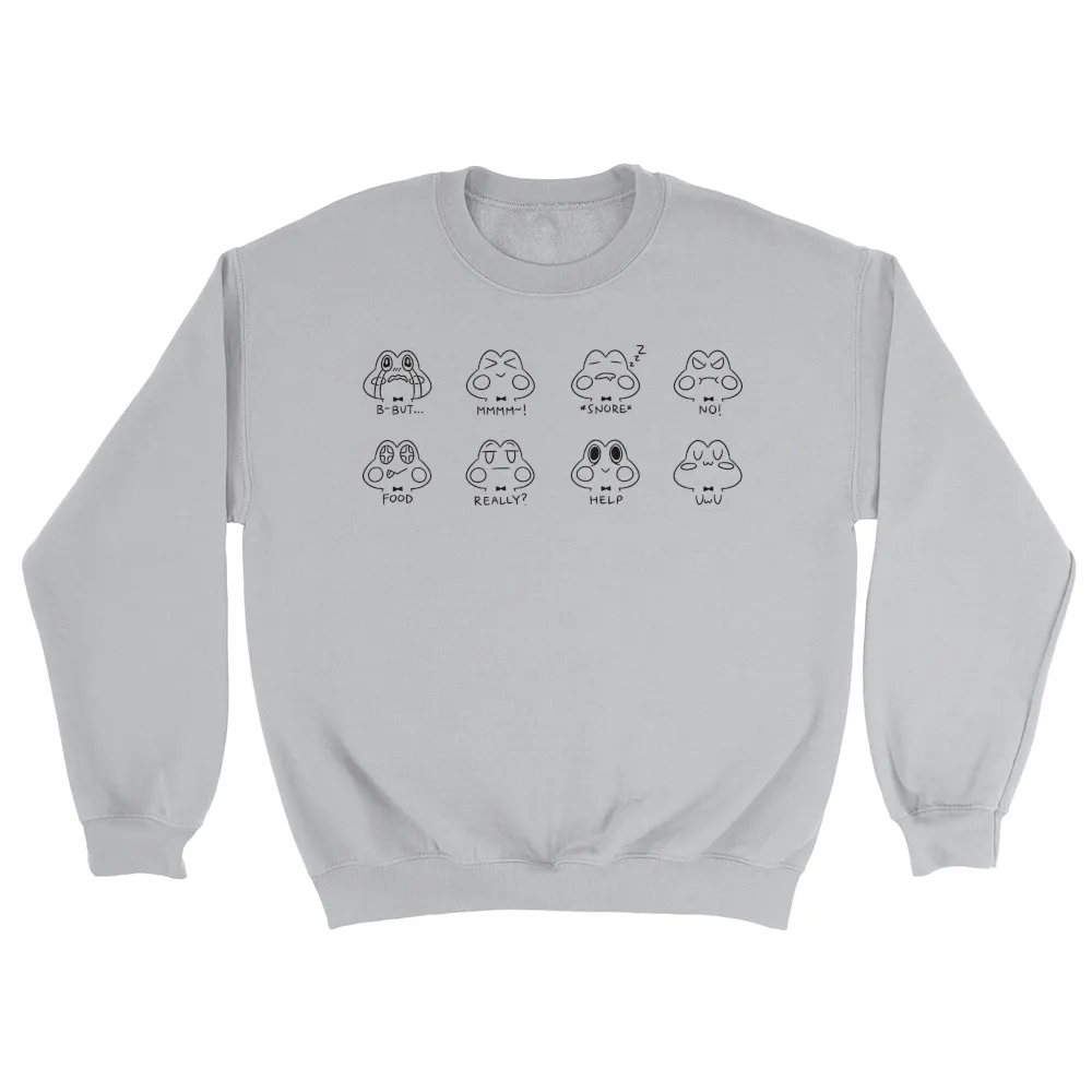 Kero Faces Crewneck Sweater