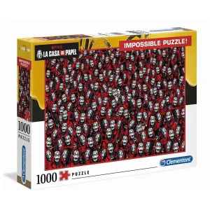 La Casa De Papel Impossible Puzzle Jigsaw Clementoni 1000 Pieces