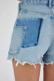 Moussy MV McKendree Shorts Light Blue