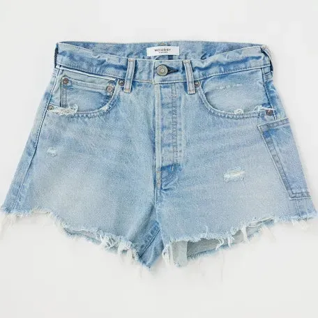 Moussy MV McKendree Shorts Light Blue