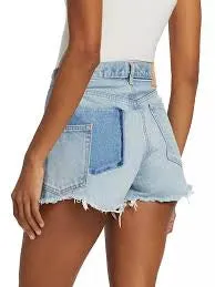 Moussy MV McKendree Shorts Light Blue