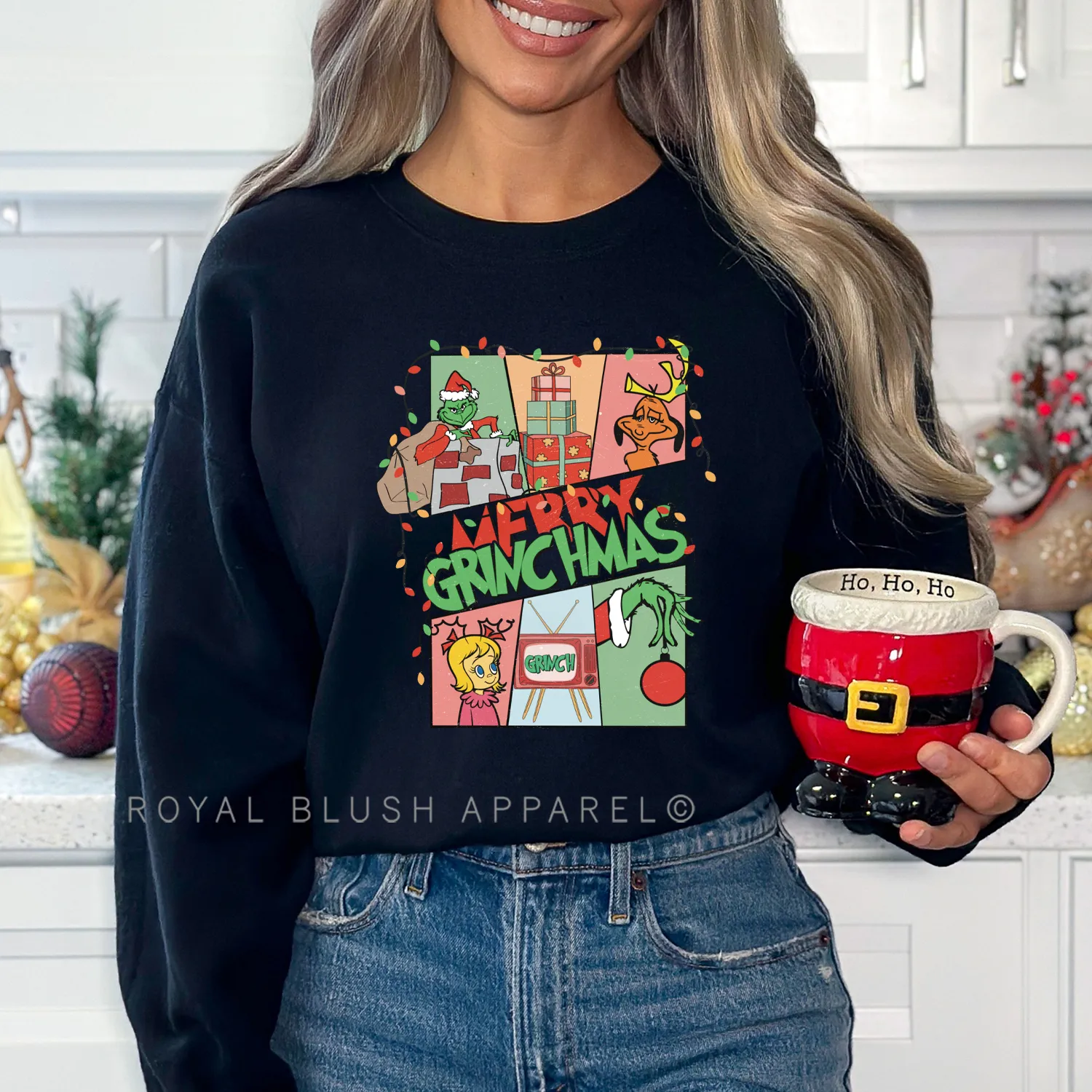 Poster Merry Grinchmas Sweatshirt