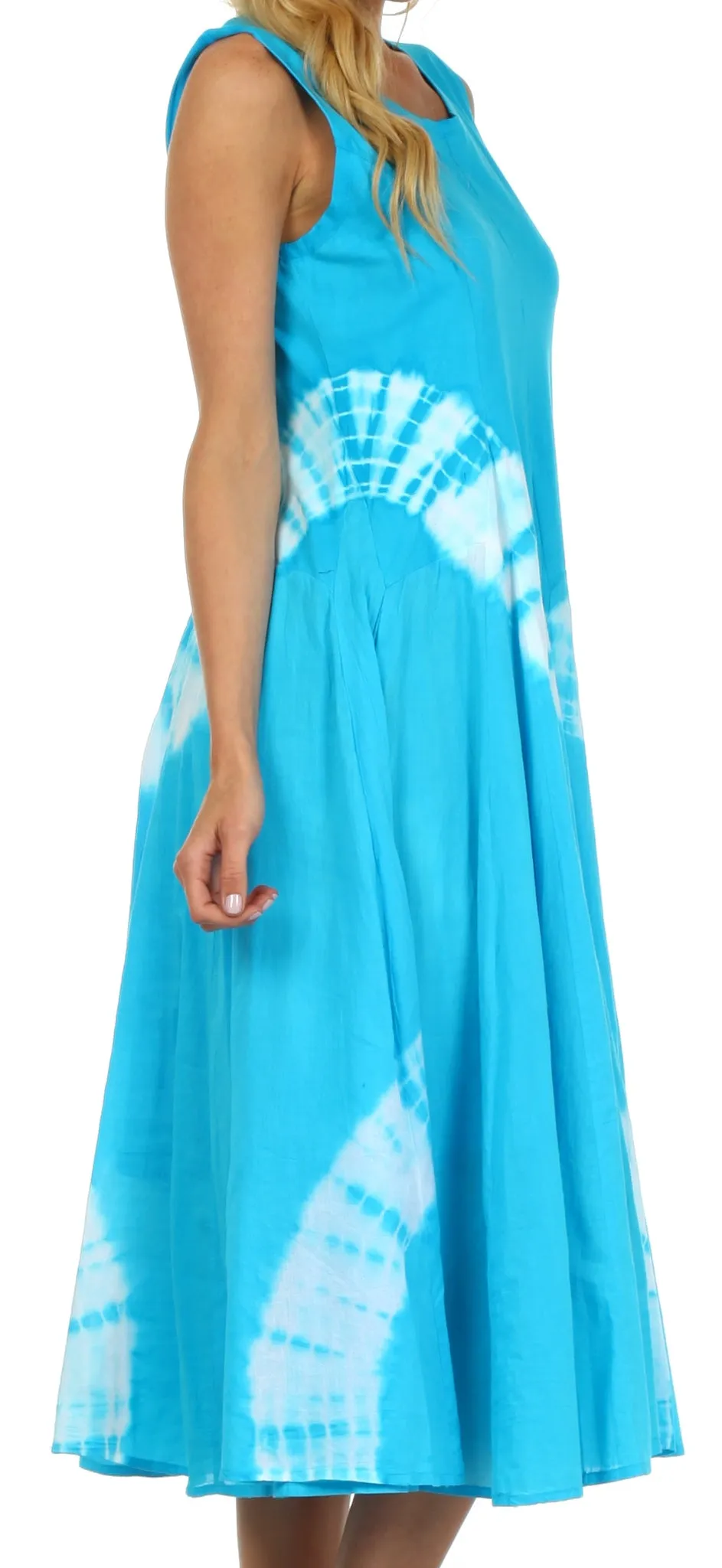 Sakkas Windsong Tie Dye Two Way Dress