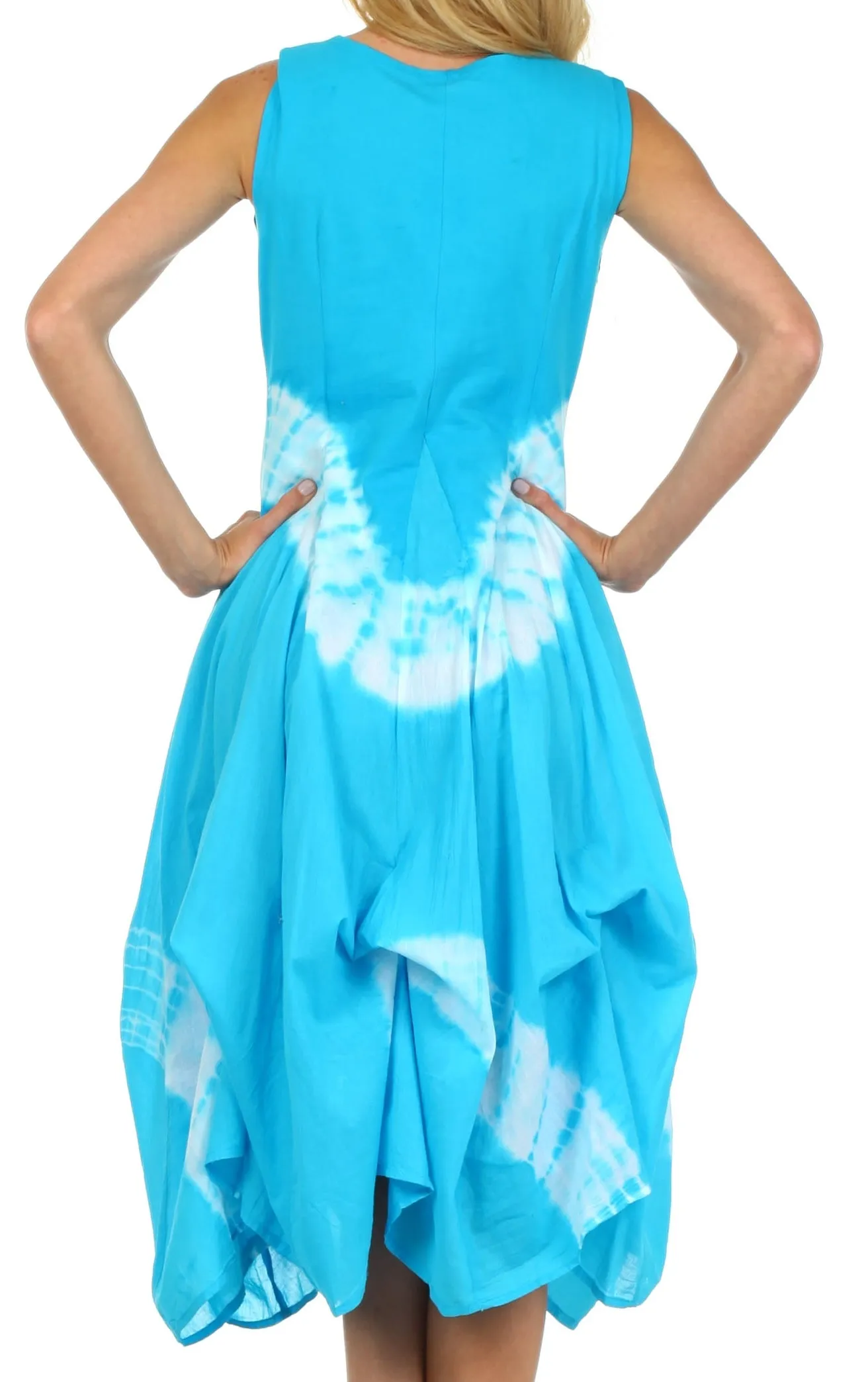 Sakkas Windsong Tie Dye Two Way Dress