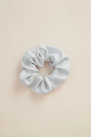 Satin Scrunchie - Eggshell Blue