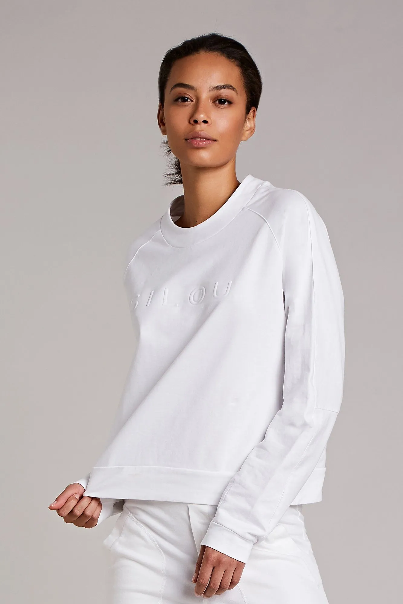 SILOU Sweater - White