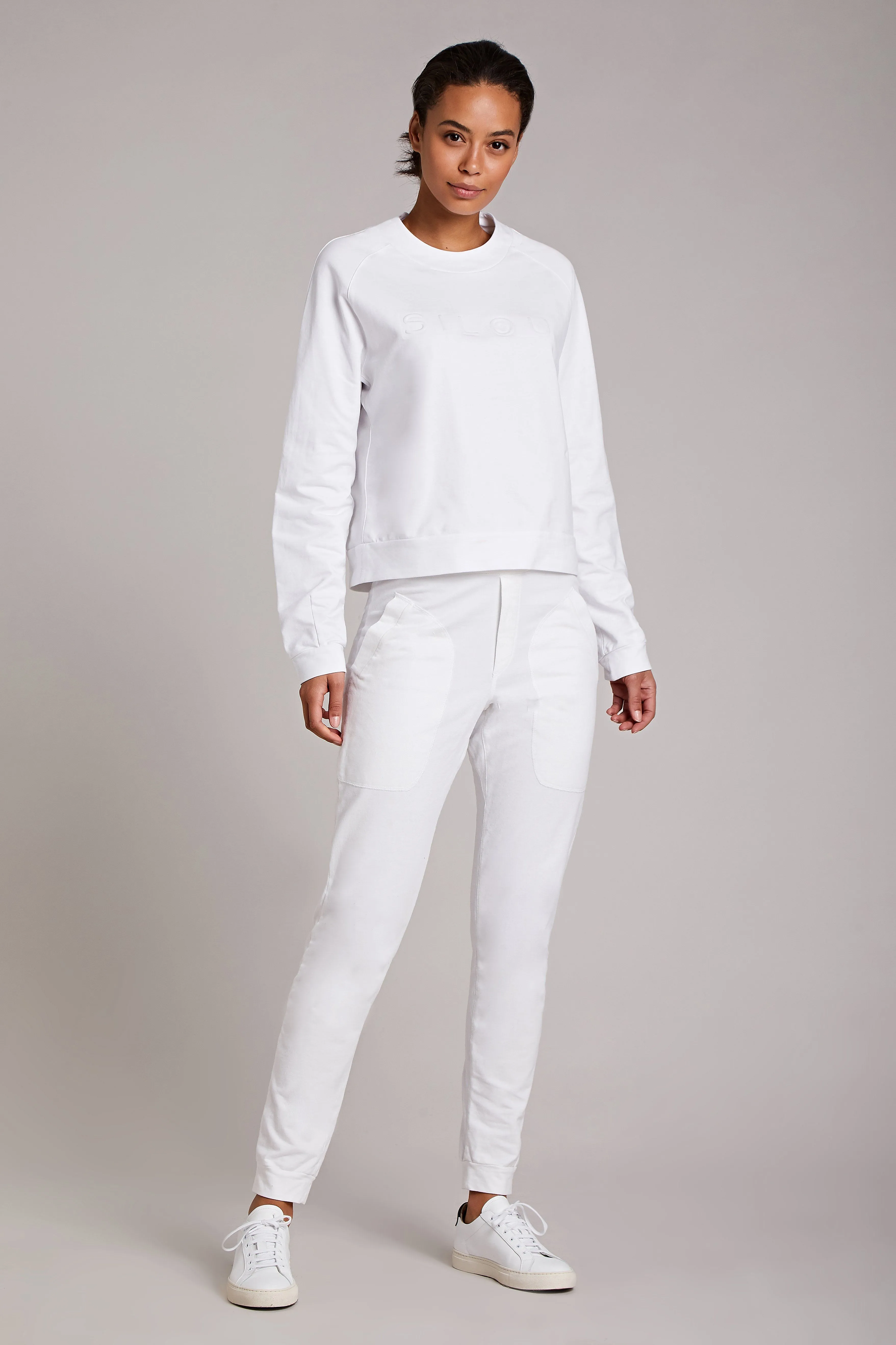 SILOU Sweater - White