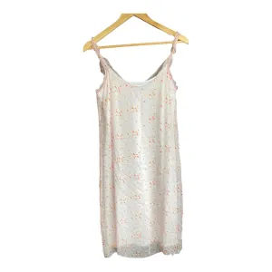 Sportmax Silk Pale Pink Spotty Sleeveless Dress UK Size 10