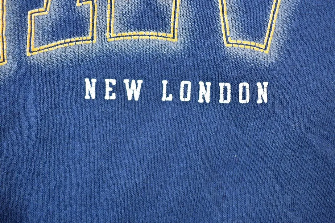 Vintage 1990s Navy United States New London Crewneck Sweatshirt