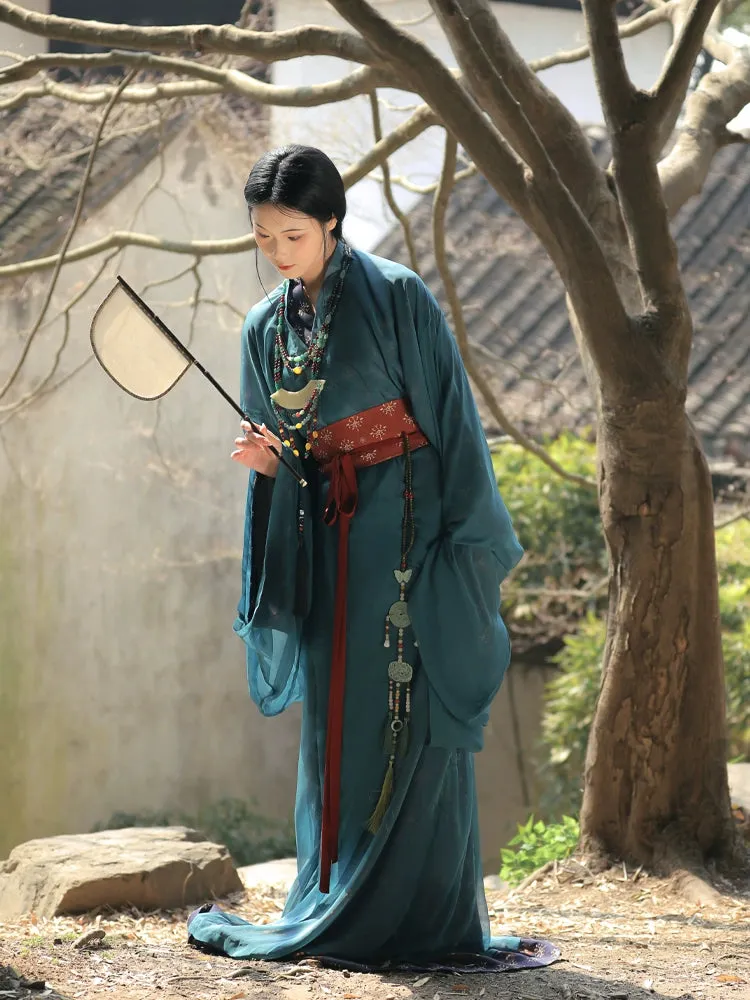 Xiao Lingxing 小菱形 Little Diamond Warring States Mashan Tomb Restoration Zhiju Robe Set